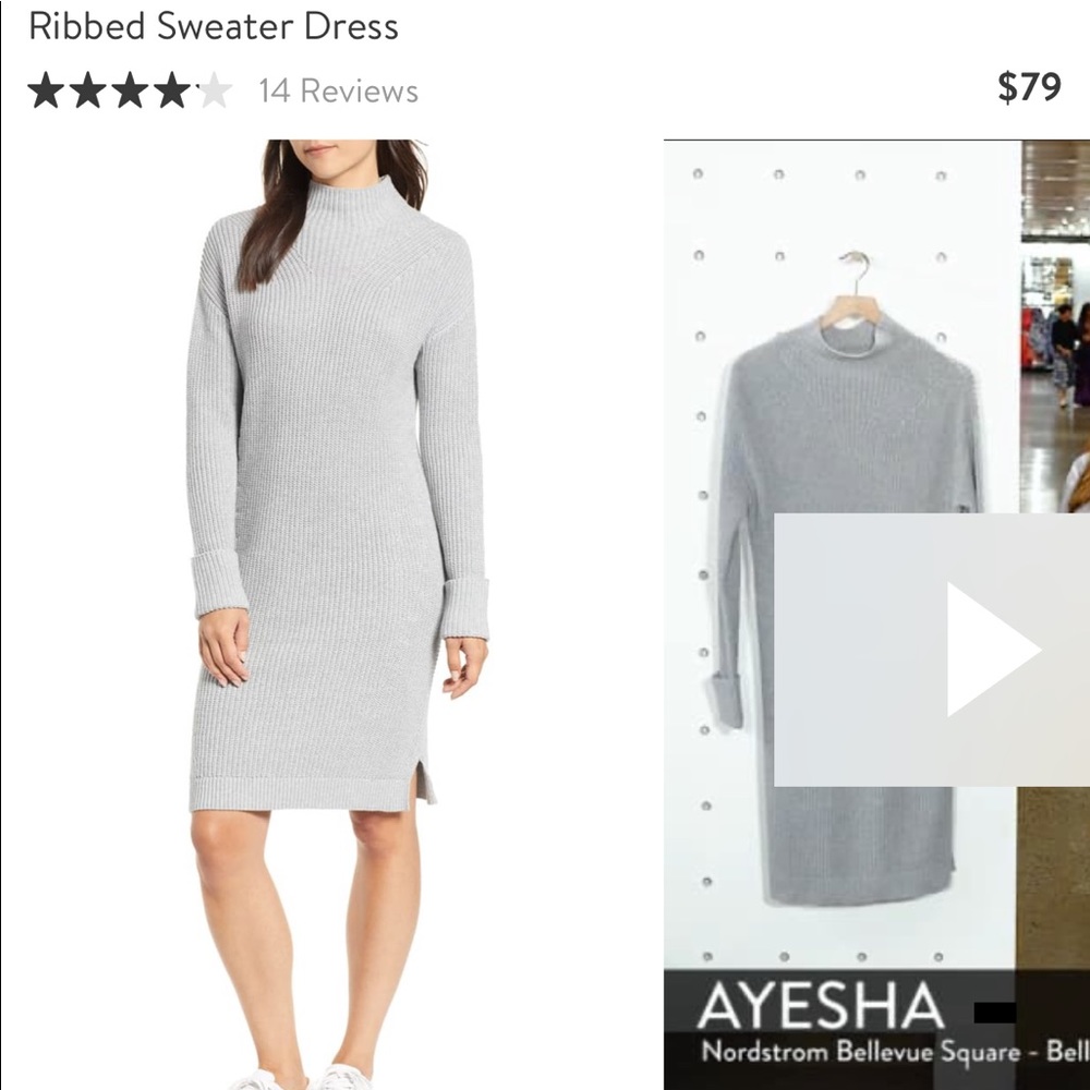 Caslon sweater dress